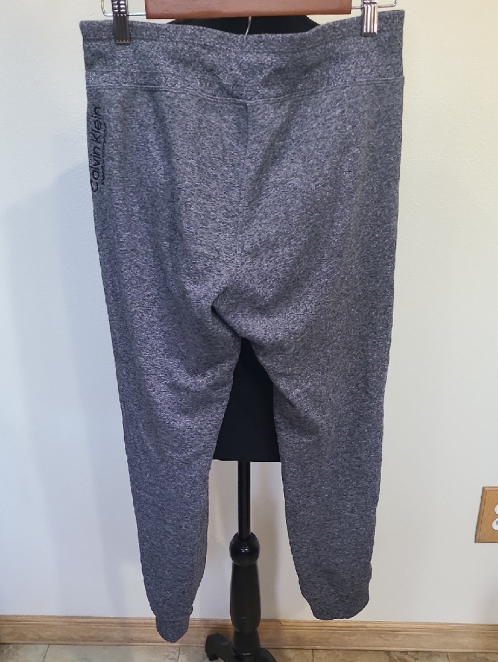 Calvin Klein Performance Gray Drawstring Joggers - Picture 6 of 10